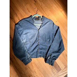 Ozark Mountain Jean Company Women's Denim Shirt, Large